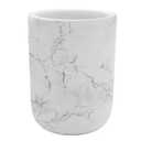 Toothbrush Holder Polyresin Toothbrush Organizer,Marble Style Bathroom Accessories,Toothpaste Holder Makeup Brushes Cup Razors Holder for Bathroom Vanity Countertop,Ideal for Home,Hotel