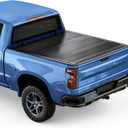 Low Profile Flip Up Truck Bed Tonneau Cover for 2019-2026 Chevy Silverado/GMC Sierra 5' 8" Bed (69.6")