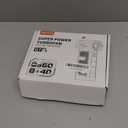 Compressed Air Duster, Electric Air Duster with Upgraded Powerful 40MM Brushless Motor, 4-Gear Cordless Mini Hand Blower with LED Light, 27.75Wh Rechargeable Turbofan for Keyboard, Car, Home, Outdoor