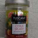Tuscany Candle, Limited Edition Citrus Splash, With Essential Oils, Tropical juice and bright citrus 18OZ