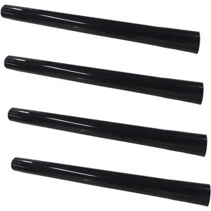 Vacuum Extension Tubes 4Pack, 1.25 Inch Diameter, 14.76 Inch Length - Black | Compatible with 1-1/4 Inch Hose Wet/Dry Vacuum Cleaners | Versatile Tool (Black, 4 P 14.76 ")