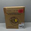 Foot Spa Bath Massager with Heat, Epsom Salt,Bubbles, Vibration and Red Light, Tub for Stress Relief,Foot Soaker, Christmas Gifts Birthday Gifts for Mom Dad Women Men Her Him (Black/White)