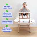 CATCHY - Food Catcher - Compatible with Abiie Beyond Junior High Chair + 12 Other High Chairs - Highchair Sold Separately - Baby & Toddler Food & Mess Catcher - Under High Chair Accessory