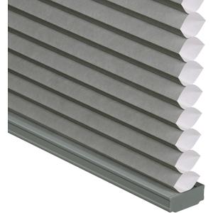 LazBlinds Top Down Bottom Up (TDBU) Cordless Cellular Shades, Light Filtering Honeycomb Shades Thermal Insulation Noise Reduction Blinds for Windows, 34" W x 64" H, Grey (Grey - Light Filtering)