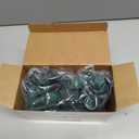 Copkim 100 ft C9/e17 Ul Listed String Light Cord Wire Spool, Christmas C9 Light Wire Stringer Strand Set for Outdoor Patio Xmas Tree Roofline, 12 Spacing, Green