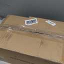 Outdoor Cushion Covers Replacement 19x19x3In, Patio & Sofa Cushion Covers with Handle & Adjustable Straps, Waterproof, Set of 4, Bavy Blue