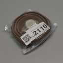 ZhiYo 3.6ft Cord Covers for Wires on Floor, Cord Hider Floor Hide Extension Cords, Soft PVC Cable Cover Cable Protector, Wire Cavity W0.62in H0.31in, Smoked Brown Wood