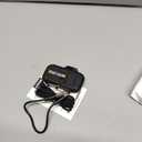 LcFun Electric Lighter Windproof Dual Arc USB Rechargeable Flameless Plasma Lighters Waterproof Matches for Camping Hiking Survival Tactical Gear Birthday Gifts for Men Husband, Black