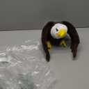 Adorable Bald Eagle Plush Toy - 24" Stuffed Animal with Bendable and Stretchable Wings, Ideal for Gifts or Home Decor