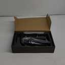 Matte Black Bathroom Faucets, Waterfall Bathroom Sink Faucet Modern Single Handle Bathroom Faucte 1 or 3 Hole, RV Mixer Tap Vanity Faucet - Includes Pop-up Drain Supply Hoses Deck Plate