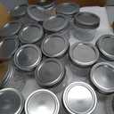 VERONES Mason Jars 4 OZ, Canning Jars With Regular Lids, Ideal for Jam, Honey, Wedding Favors, Shower Favors, DIY Spice Jars, 40 PACK