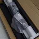 Rfiver Table Top TV Stand with Height Adjustable TV Legs, TV Stands Base with Cable Management for Most 37 to 86 Inch Flat or Curved TVs, Steel TV Feet Holds up to 150 lbs, Max VESA 800x600mm, Black