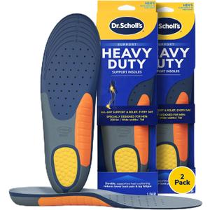 Dr. Scholl's Heavy Duty Support Insole Orthotics, Big & Tall, Shoe Inserts