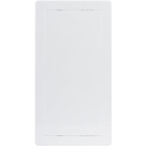 6x12 Inch White Access Panel  ABS Plastic Rectangular Wall & Ceiling Access Door for Plumbing Electrical HVAC  Easy Install Indoor Panel for Drywall, Home Improvement and Maintenance
