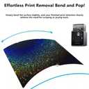 264x276mm Kobra S1 Combo Build Plate,Double Sided Stars-Flake Build Plate Flexible Removable Spring Steel Heated Printing Bed Platform for Anycubic Kobra S1/Combo/ACE Pro FDM 3D Printer (Stars-Flake)