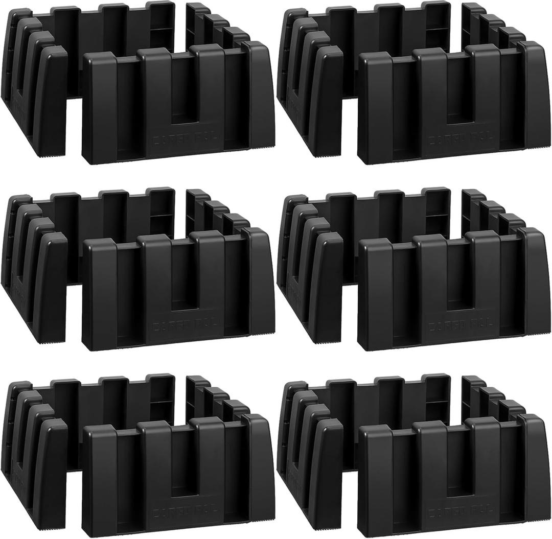 12 Sets Car Trunk Organizer Blocks for Back of SUV Multipurpose Car Storage Organizer Blocks