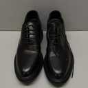 Battle Men Men’s 3-Inch Elevator Leather Oxford Shoes, Black Leather Height Increase Dress Formal That Make You Taller 3 Inches, Black (8.5)