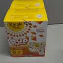 Simple Mills Pop Mmms Cheddar Baked Snack Pack Crackers, Healthy Snacks for Kids, Individual Packs, Gluten Free, 8 Ct (Pack of 2) (5.6 Ounce (Pack of 2)), BB Date 02/22/2026