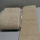 OLANLY Bathroom Rugs Sets 2 Piece, Soft Absorbent Memory Foam Bath Rug Set, Non-Slip, Quick Dry, Machine Washable Bath Mats for Bathroom, Home Decor Accessories (30"x20"+24"x16", Beige)