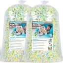 10lbs Shredded Memory Foam Filling for Bean Bag Chair, Premium Beanbag Stuffing High Density Memory Foam Refill