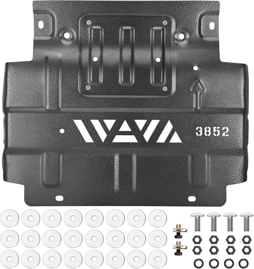 FL3Z-5D032-D Engine Splash Guard Shield Grill Compatible with 2018-2022 Ford F-150 2.7L 3.3L 3.5L 5.0L, Lower Front Splash Shield Replacement # FL3Z-5D032-E, FL3Z-5D032-A