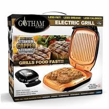 Gotham Steel Non Stick Titanium Copper & Ceramic Electric Grill