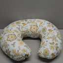 Baby Nursing Pillow for Breastfeeding, Adjustable Breast Feeding Pillow for Bottle Feeding, Breastfeeding Essentials for Mom and Baby Healthier Nursing, Removable Cover- Floral