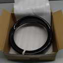 HDBUBALUS Motorcycle Headlight Trim Ring Visor Head Lamp Decorate Ring Fit for Harley Touring Street Glide Road King Electra Glide 2014-up Black