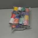 16 Rolls Scalloped Bulletin Board Borders Multicolor Rolled Borders Trim Polka Dot Bulletin Border for Bulletin Boards, Desks, Locker, Homeschool or Classroom Dcor, 16 Colors (Pack of 2)