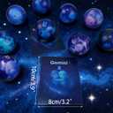 2 x 24 Pack Twelve Constellations Slow Rising Squishies with Valentines Cards Galaxy Stress Balls for Kids School Class Classroom Valentines Day Gifts Prizes Party Favors