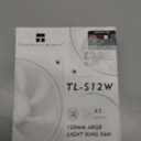 Thermalright TL-S12W CPU Fan Case Cooler PWM Fan, fine Aperture Light Effect,4pin PWM Connector Computer Fan with ARGB Aperture, 1500RPM Speed PC Cooling Fan(120mm,3 Fans)