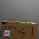 SANSUI Monitor 24 Inch 100Hz PC Monitor, HDMI VGA Ports VESA Mount, FHD Computer Monitor Ultra-Slim Ergonomic Tilt Eye Care for Home Office (ES-24F2, HDMI Cable Included)