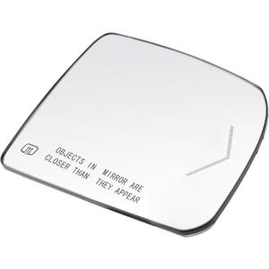87903-0C032 Right Passenger Side Heated Mirror Glass Replacement Compatible with Sequoia 2008-2017 Compatible with Sequoia Tundra 2007-2021