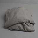 Bedsure Linen Oversized King Duvet Cover - 3 Pieces Prewashed Extra Soft Bedding Set, Includes 1 Duvet Cover 120x98 Inches with Zipper Closure & 2 Pillow Shams, Comforter Not Included (Oversized King (120" x 98"), 02 - Linen (No Comforter))