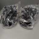 GLUROO 120FT Outdoor String Lights, G40 LED Patio Lights with 64pcs Bulbs, Waterproof Shatterproof Dimmable Globe Hanging Outdoor Cafe Bistro Porch Outside Light, 2Packs * 60ft