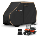 Heavy Duty Golf Cart Cover 2/4/2+2/4+2 Passengers for Most Brand Yamaha Honda Club Car EZGO Golf Carts, Waterproof Golf Cart Covers with Rainproof Zipper Doors Sunproof Dustproof (3 Sizes)