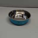 Loving Pets Bella Dog Bowls- Stainless Steel Dog & Cat Bowls - Spill Proof Dog Food Bowl, Cat Bowl, Puppy Essentials & Pet Supplies Great for Home & Travel (Medium 20-35 lbs, Dragonfly)