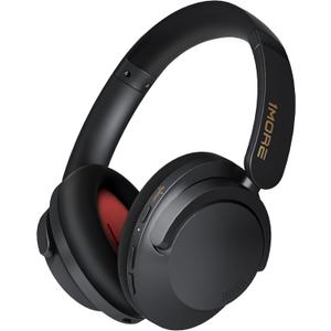 1MORE SonoFlow-Pro Noise Cancelling Headphones - HQ51 Over Ear Bluetooth Headphones with LDAC for Hi-Res Wireless Audio,100H Playtime,Bluetooth 5.4,QuietMax ANC, Comfortable Fit,Clear Calls (Black)