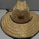 Quiksilver Men's Wide Brim Outdoor Lifeguard Straw Sun Hat