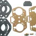 Weber IDF 40 44 48 Carbs Rebuild Repair Kit Carburetor Brass nut Bowl Type mat