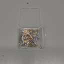 PH PandaHall 70pcs 7 Styles Zirconia Alloy Charms Golden Silver Heart/Flower/Horse Eye/Teardrop/Triangle Charms Sets for Earring Bracelet Necklace Jewelry Making