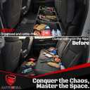 Underseat Storage Compatible with Ford F150(2015-2025)& F-250/350/450/550 Super Duty(2017-2025) SuperCrew/Crew Cab, Upgraded Rear Under Seat Organizer Cargo Box for F-150