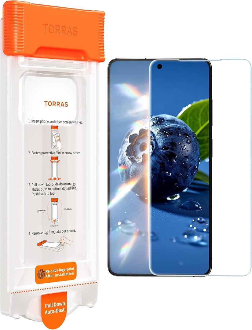 TORRAS OrigArmor for Samsung Galaxy S26 Ultra Screen Protector [100% Anti Reflection] [Full Coverage Fit] Military-Grade Shatterproof 9H+ Tempered Glass Anti-Scratch Screen Protector S26 Ultra 1-Pack