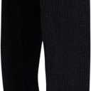 adidas Unisex Stirrup Socks for Baseball, Softball & Team Sports (Black, L)