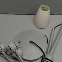 Industrial Modern Floor Lamps for Living Room, Dimmable Glass Tree Standing Tall Lamps with 3 Elegant Teardrop Cage Head & 1200 Lumens LED Bulbs for Bedroom Office (66inch Tall)