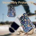 Christmas Phone Case for Samsung Galaxy S25 Plus - Clear Transparent Soft TPU Case with Xmas Gingerbread Man Pattern, Cute Protective Cover for Boys Girls (6.8 Inch)