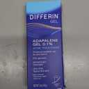 Differin Acne Treatment Gel, 180 Day Supply, Retinoid Treatment for Face with 0.1% Adapalene, Gentle Skin Care for Acne Prone Sensitive Skin, 45g Tube, Pack of 1 (Packaging May Vary)