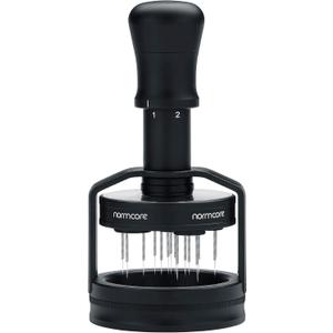 Normcore 51mm Planetary Needle Distributor Tool V3, Espresso WDT Tool with Magnetic Base, Adjustable Depth Coffee Stirrer for Precision Puck Prep, Black