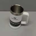 Stanley Stay-Chill Beer Stein 24 oz | Heavy Duty Big Grip Handle | Beer Tumbler Drink Cup, Holds 2 Cans | Insulated Stainless Steel Party Mug | BPA-Free (Frost Gloss)