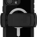 Ghostek Nautical Waterproof iPhone 16 Pro Max Case with Belt Clip Holster - Screen and Camera Protector, Apple MagSafe Compatible, Rugged Heavy Duty Cover (6.9 Inch, Black)